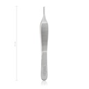 Pinceta Adson, anatomiczna, 12 cm,