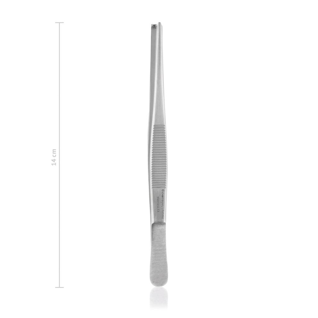 Pinceta chirurgiczna1x2 zeby, 14 cm