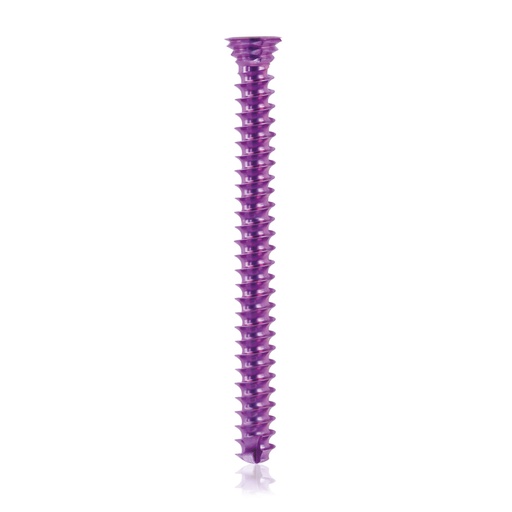 [185583] Tytanowa śruba blokująca Ø3.5x 36mm,wielokierunkowa, magenta, torx 10samowiercące, samogwintujące